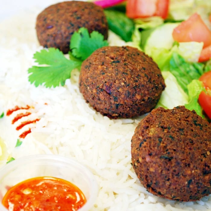 Falafel Plate.