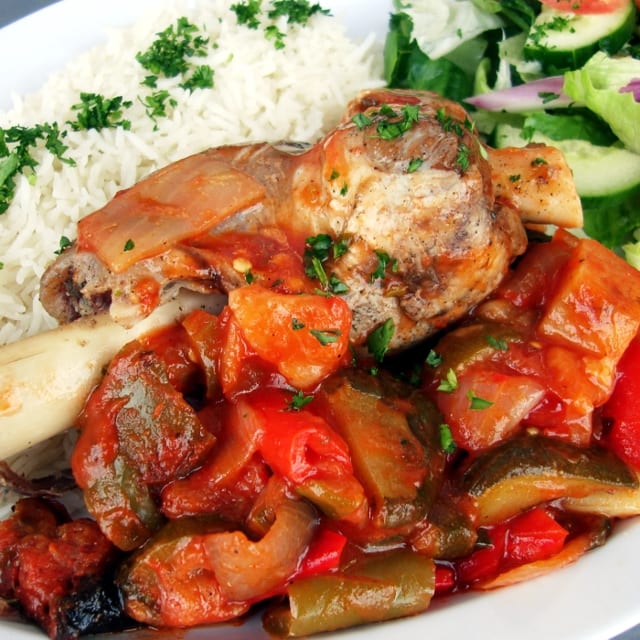 Lamb Shank Stew.