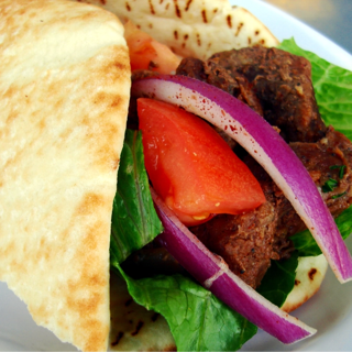 Beef Shawerma Wrap