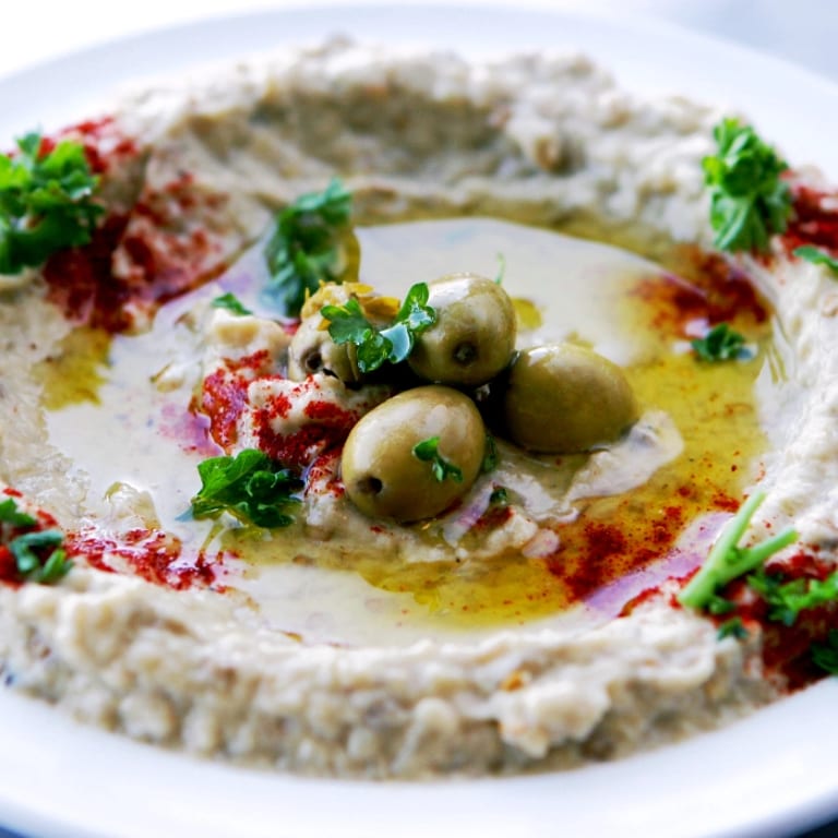 Delicious Baba Ganoush Awaits