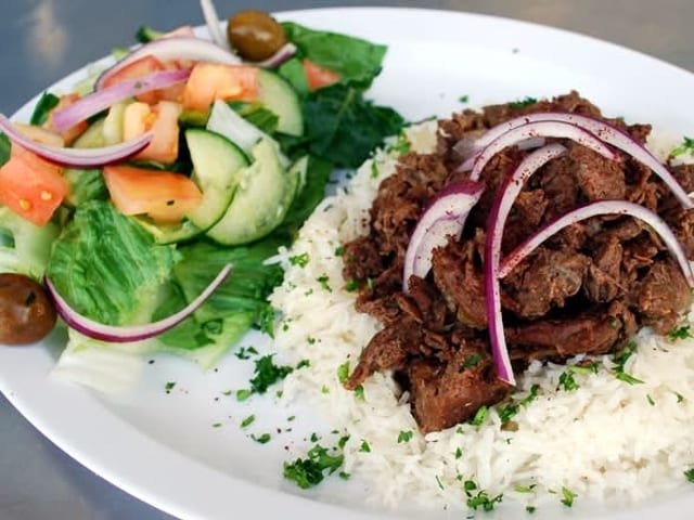 Beef Shawarma Lunch Special.