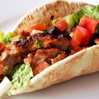 19. Chicken Kabob Wrap
